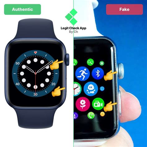 apple watch vs fake|check authenticity of apple watch.